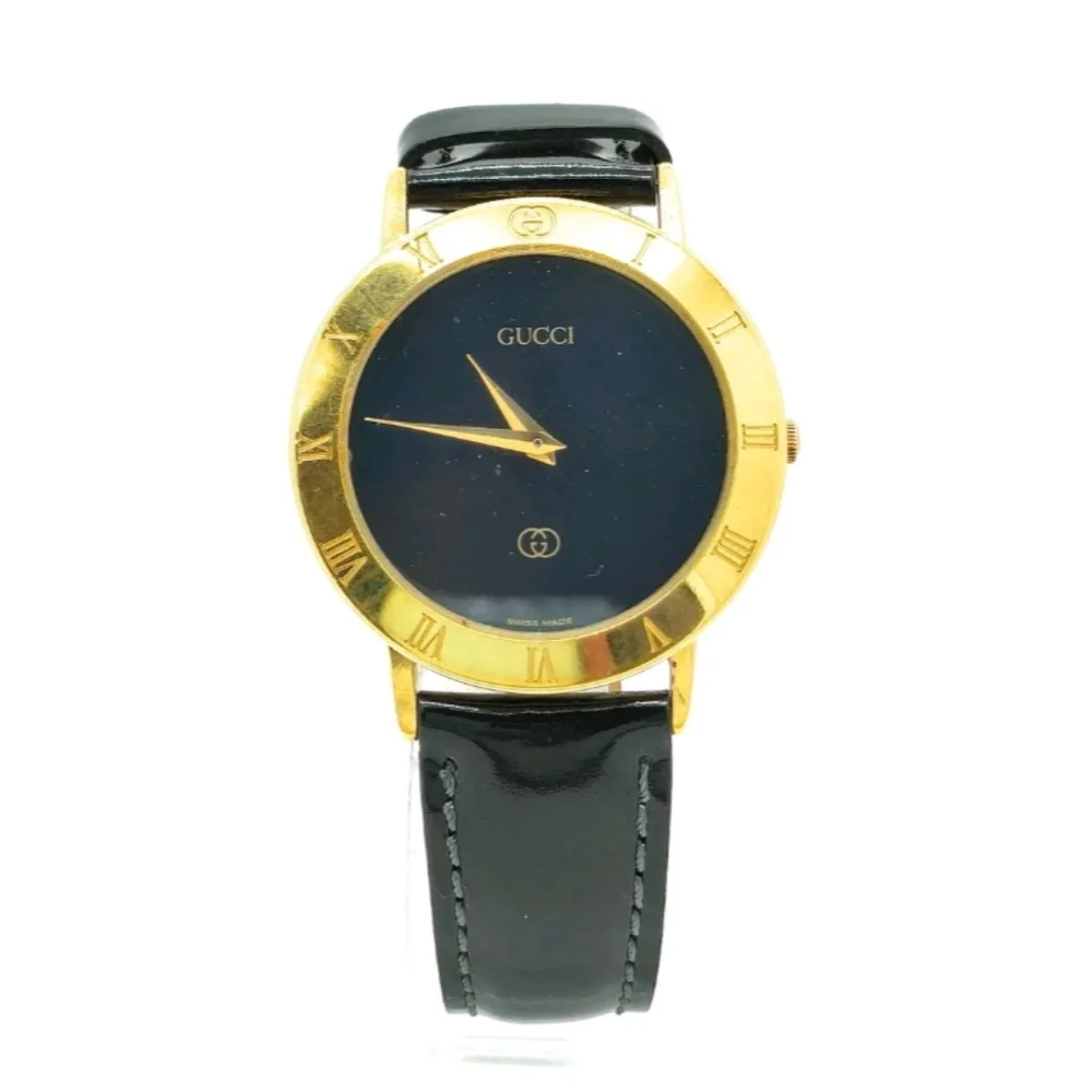 GUCCI WATCH 3001M 33mm MEN'S BLACK